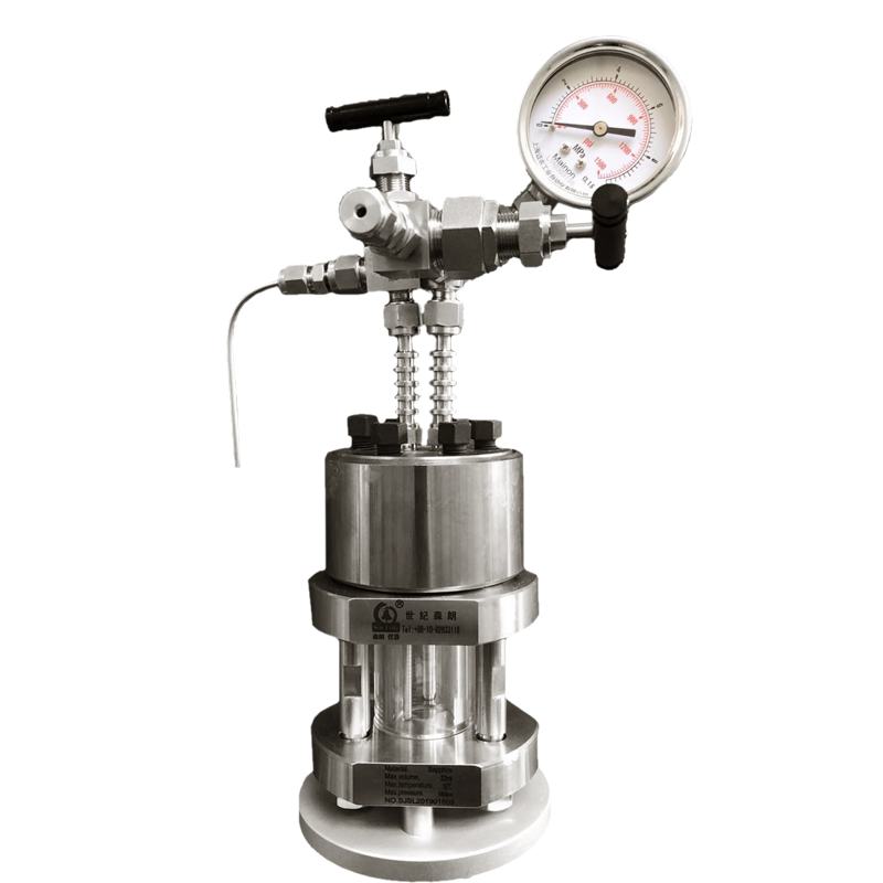水合物高壓反應(yīng)透明藍寶石釜