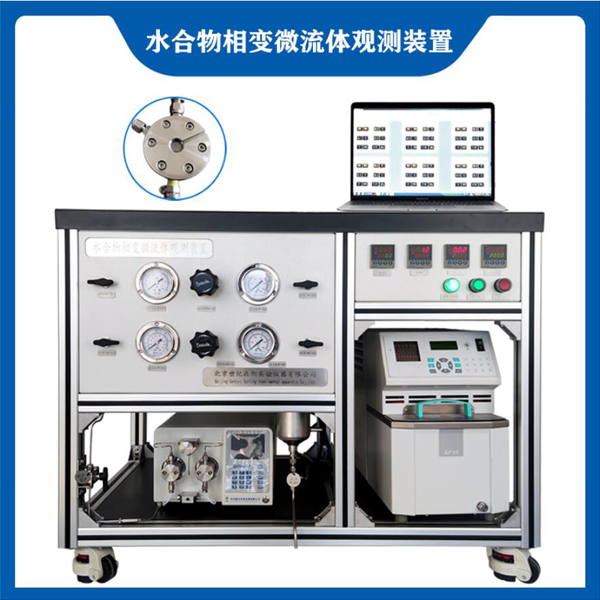 水合物相變微流體觀測系統(tǒng)(圖1) 水合物相變微流體觀測系統(tǒng)(圖1)